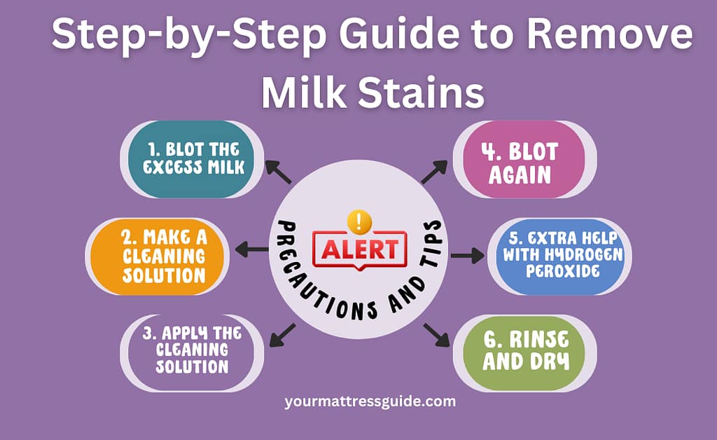 Step-by-Step Guide to Remove Milk Stains