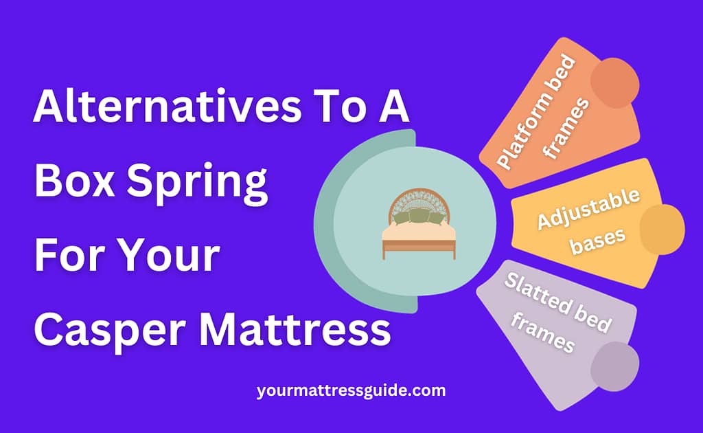 Alternatives To A Box Spring For Your Casper Mattress