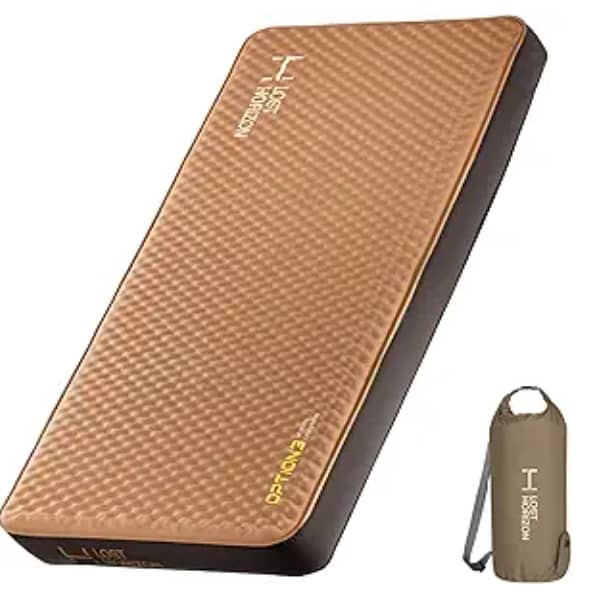 LOST HORIZON 4.5 Inch Thick Self-Inflating Sleeping Pad