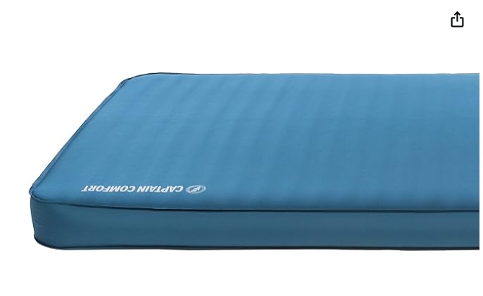 Big Agnes Captain Comfort Deluxe Camp Mattress